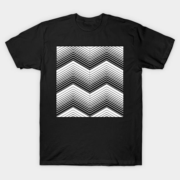 Up Arrow Pattern T-Shirt by richercollections